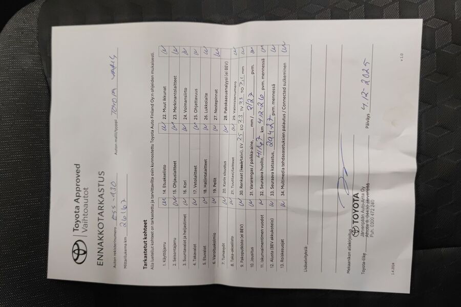 Toyota Yaris vaihtoauto