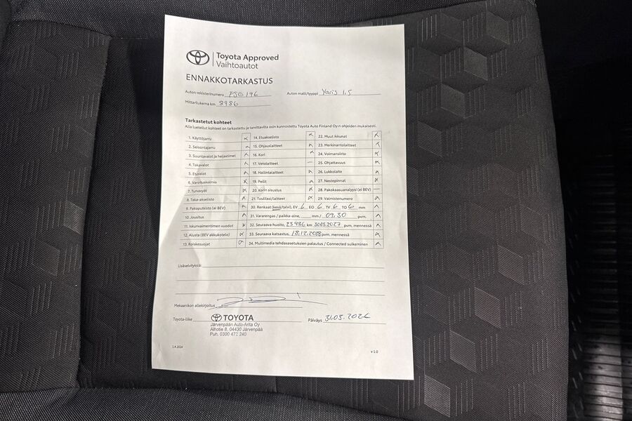 Toyota Yaris vaihtoauto