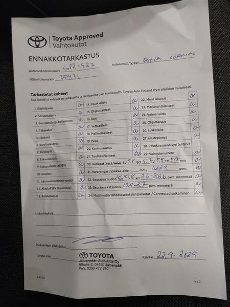 Toyota Corolla vaihtoauto