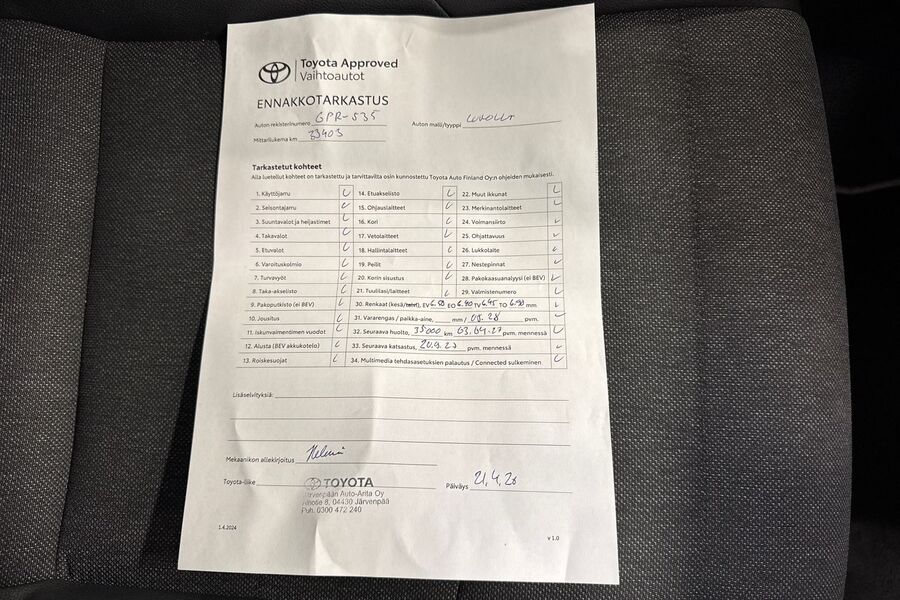 Toyota Corolla vaihtoauto