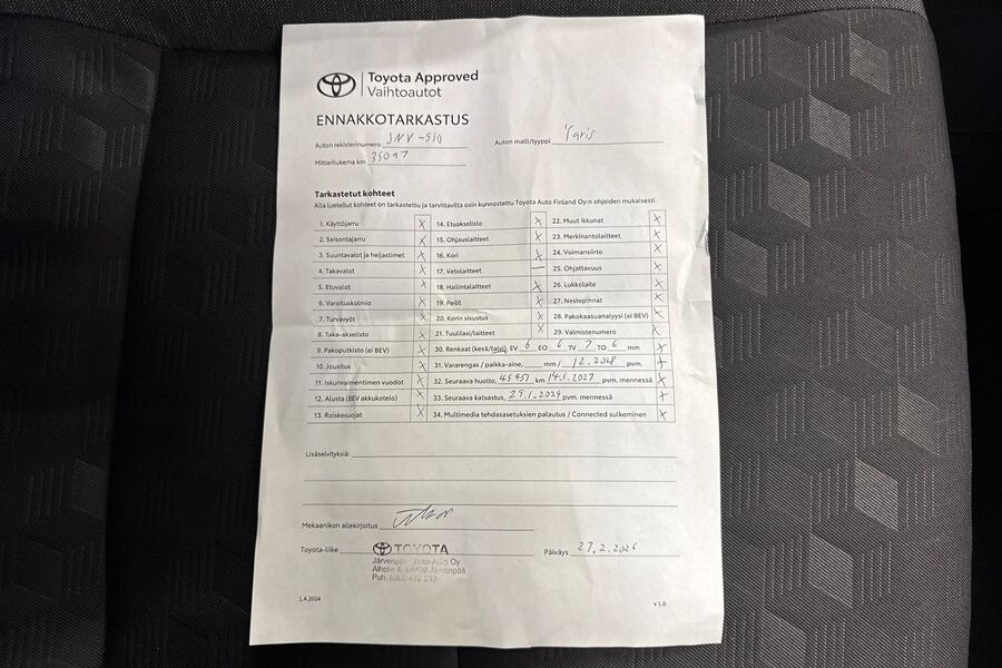 Toyota Yaris vaihtoauto