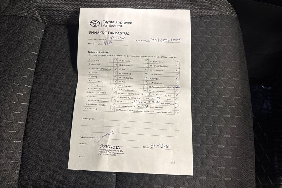 Toyota Yaris Cross vaihtoauto