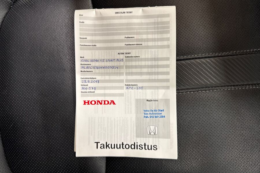 Honda Civic vaihtoauto