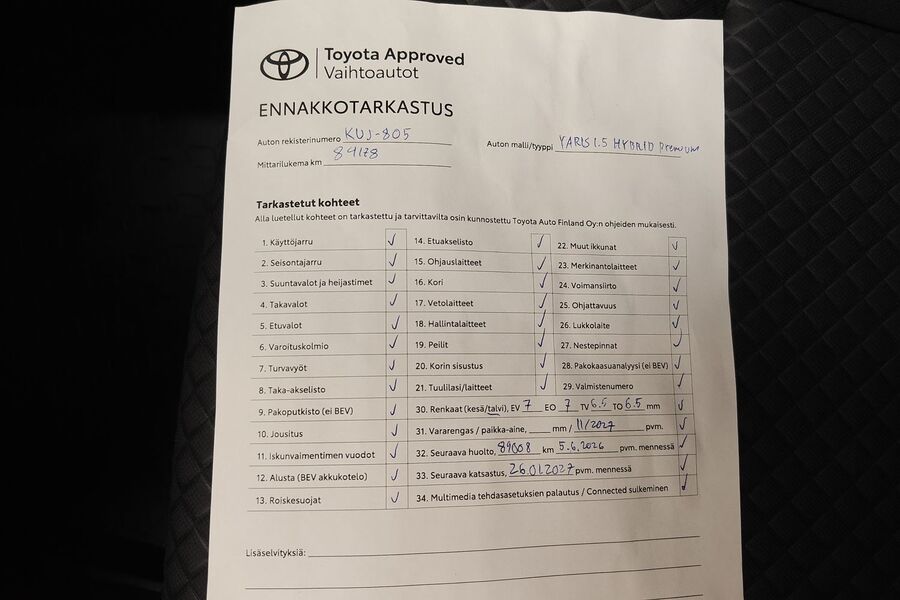 Toyota Yaris vaihtoauto