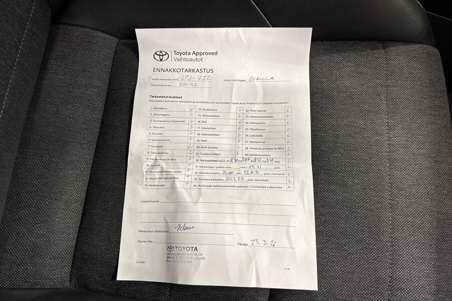 Toyota Corolla vaihtoauto