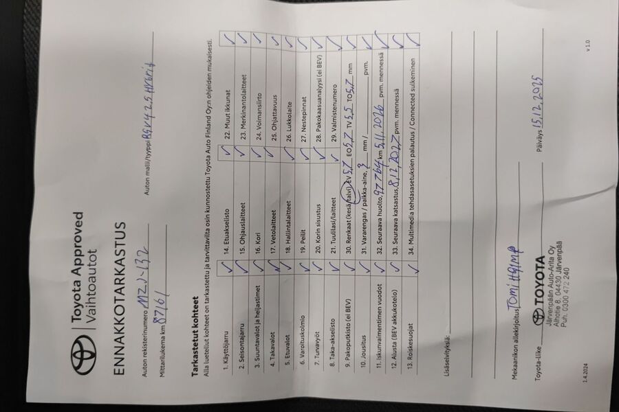 Toyota RAV4 vaihtoauto