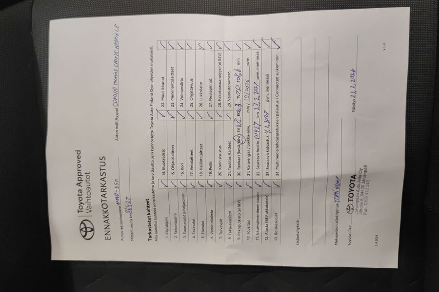 Toyota Corolla vaihtoauto