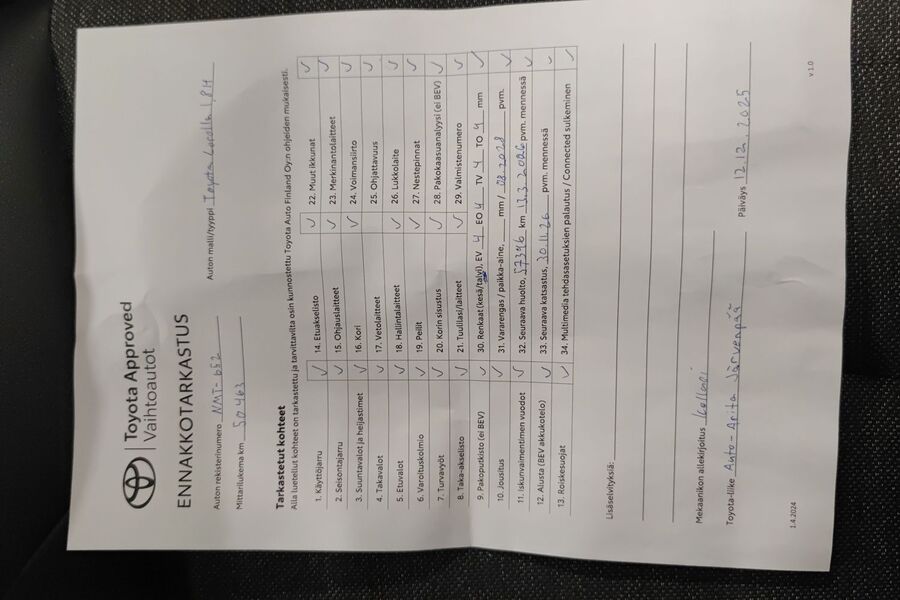 Toyota Corolla vaihtoauto