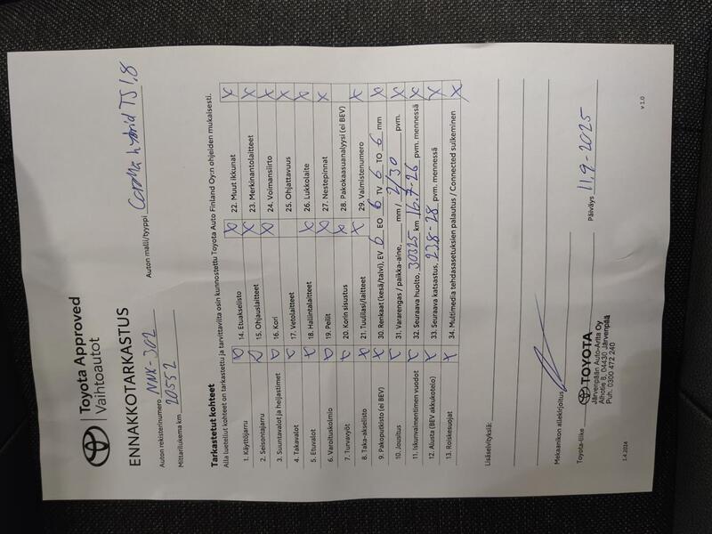 Toyota Corolla vaihtoauto