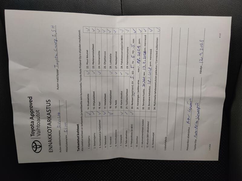 Toyota Camry vaihtoauto