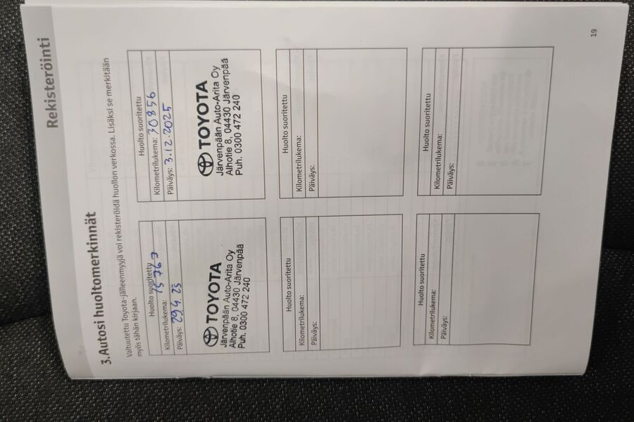 Toyota Corolla vaihtoauto