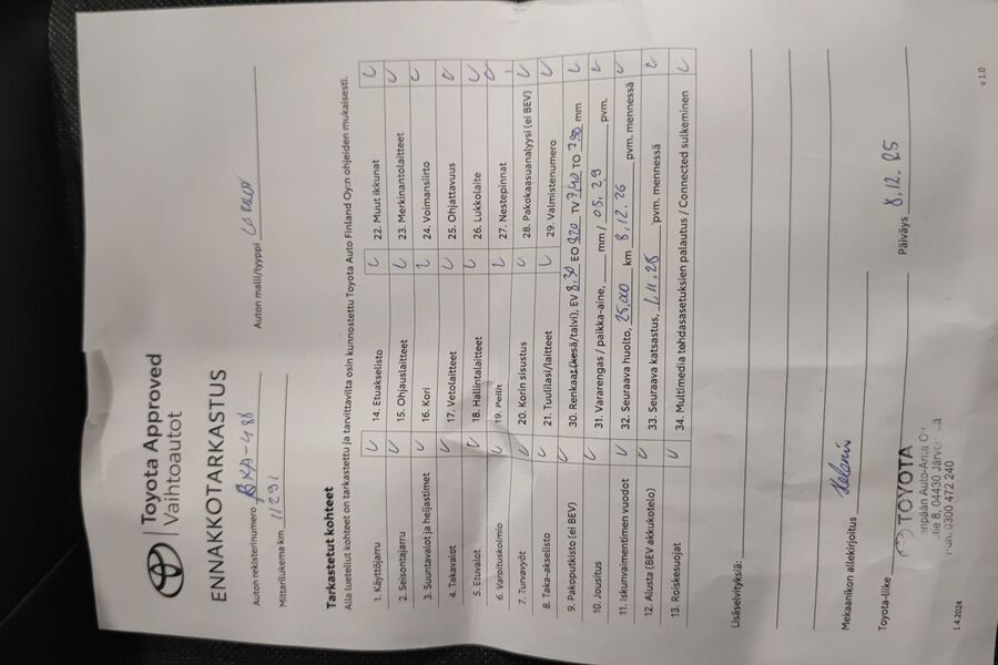 Toyota Corolla vaihtoauto