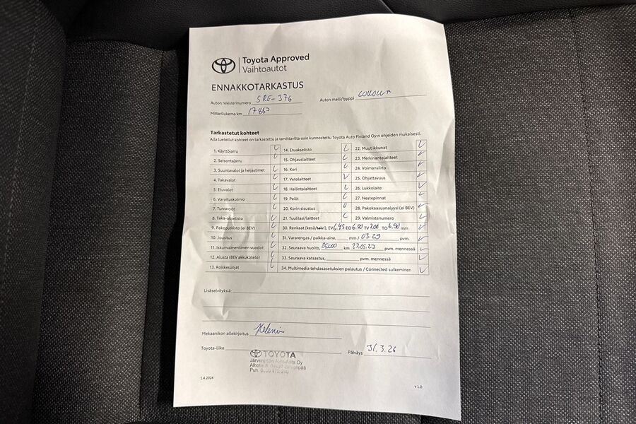 Toyota Corolla vaihtoauto