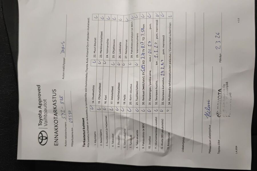 Toyota Yaris vaihtoauto