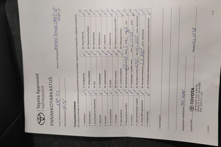 Toyota Corolla vaihtoauto