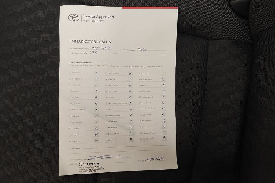 Toyota Yaris vaihtoauto