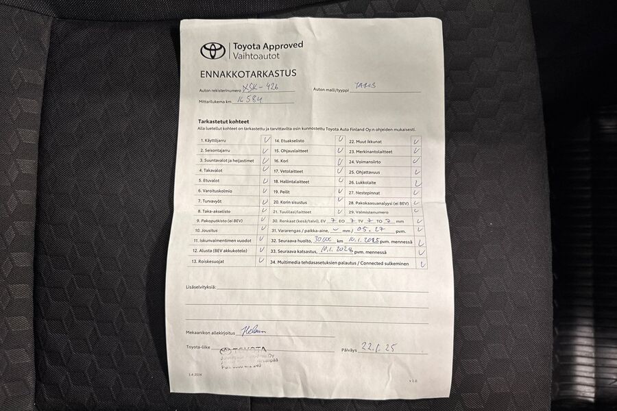 Toyota Yaris vaihtoauto