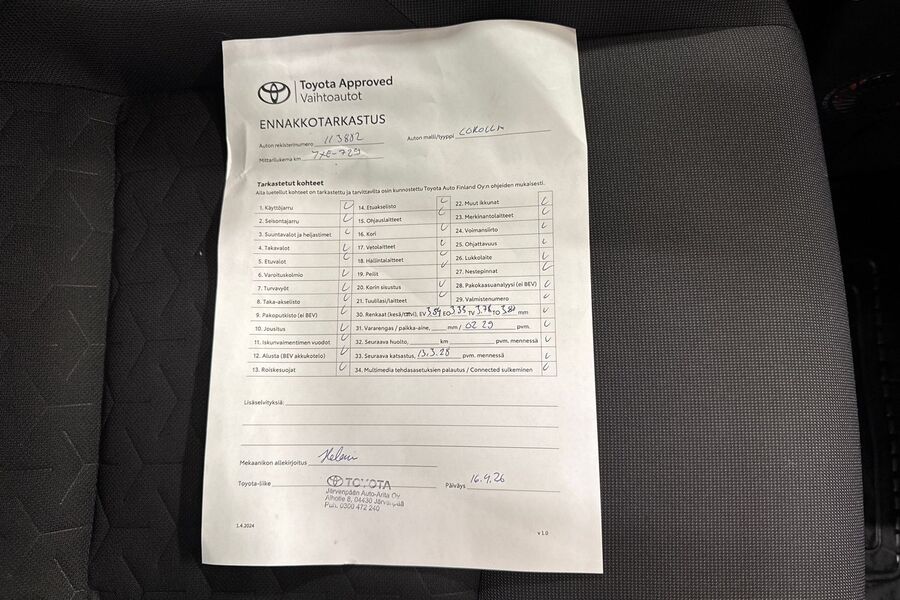 Toyota Corolla vaihtoauto