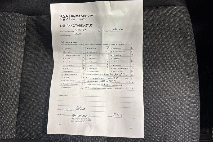 Toyota Corolla vaihtoauto