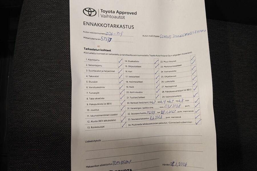 Toyota Corolla vaihtoauto