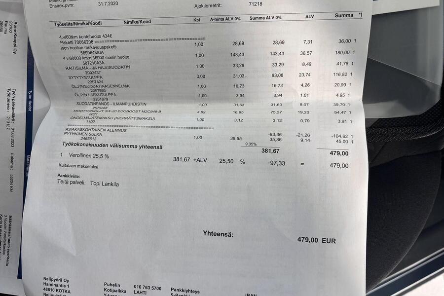 Ford Fiesta vaihtoauto