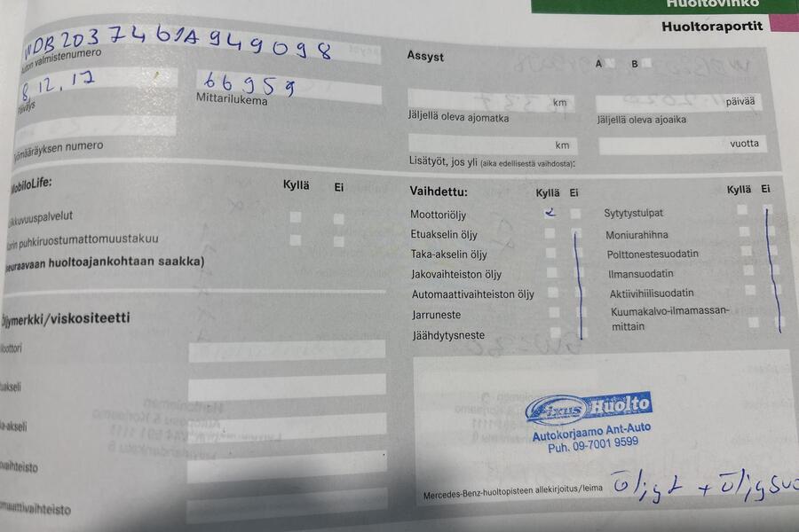 Mercedes-Benz C vaihtoauto