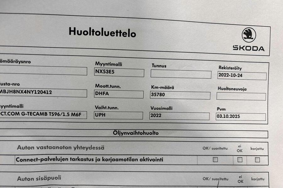 Skoda Octavia vaihtoauto