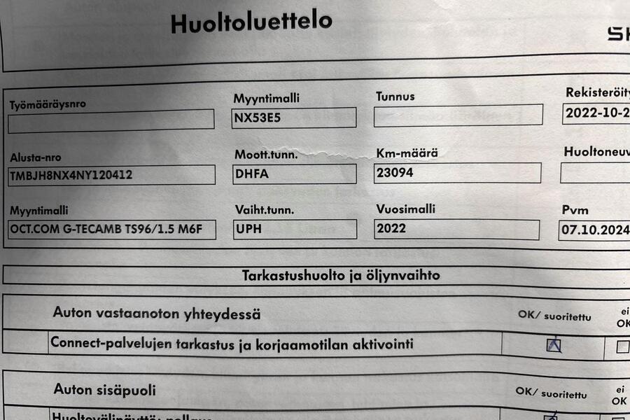 Skoda Octavia vaihtoauto