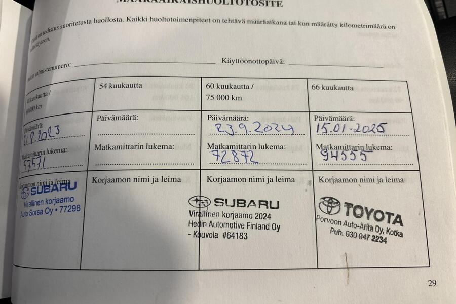 Subaru Outback vaihtoauto