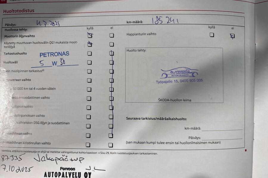 Skoda Superb vaihtoauto