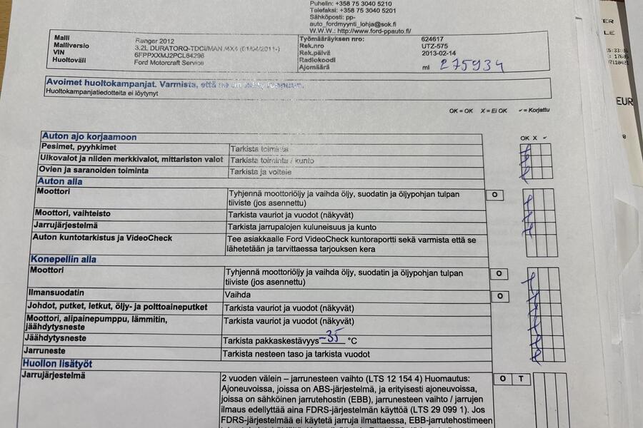 Ford Ranger vaihtoauto