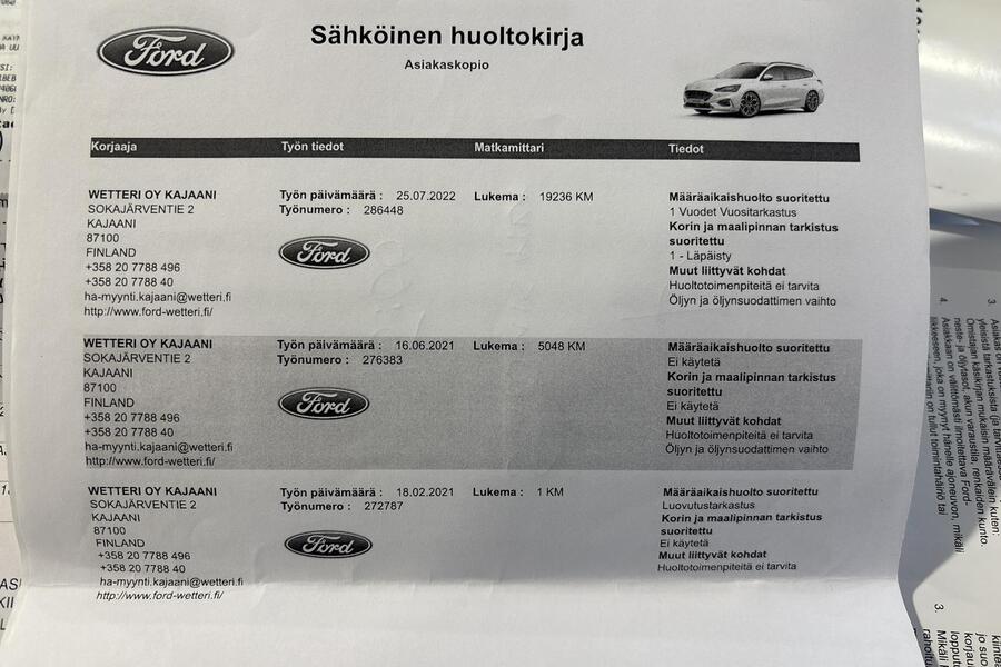 Ford Focus vaihtoauto