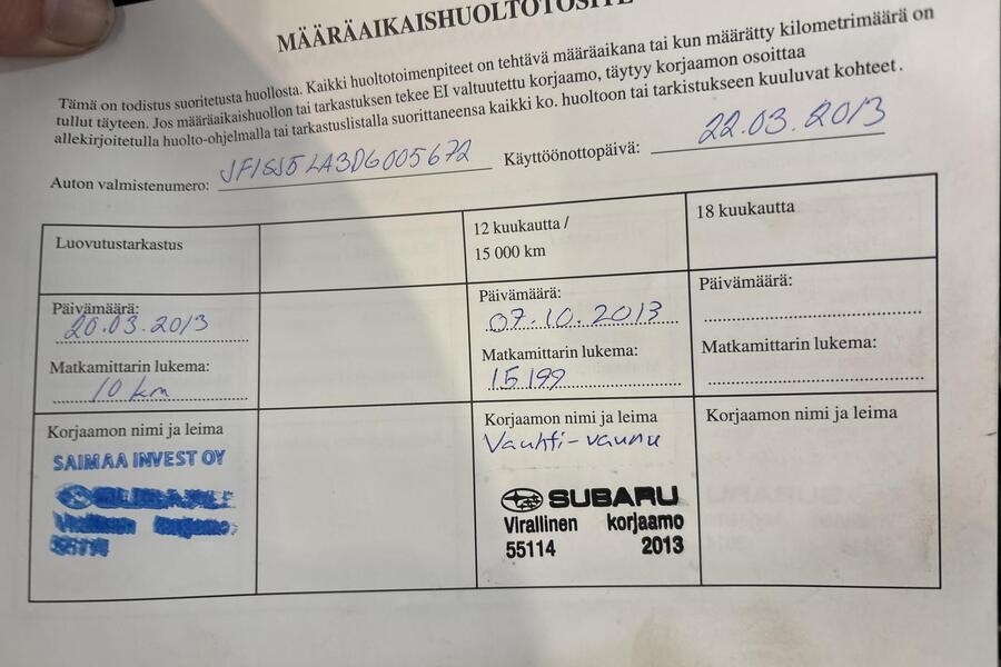 Subaru Forester vaihtoauto