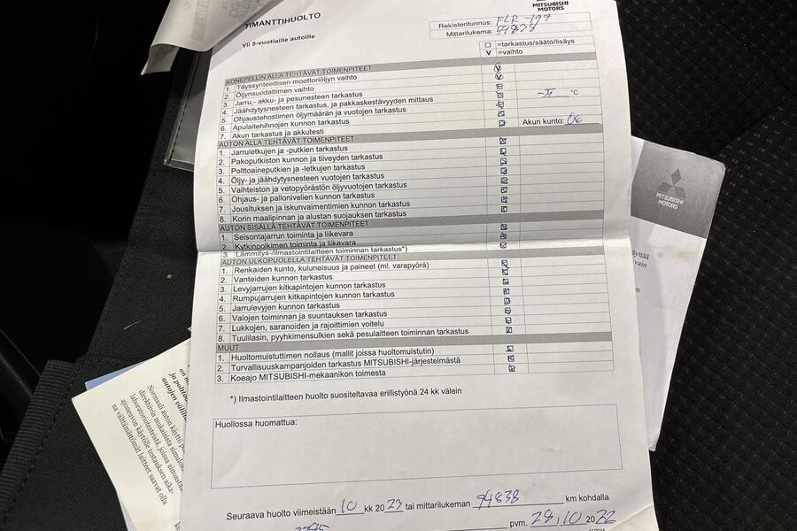 Mitsubishi Space Star vaihtoauto