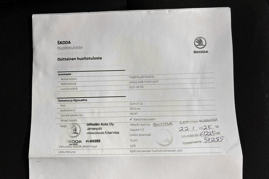 Skoda Karoq vaihtoauto