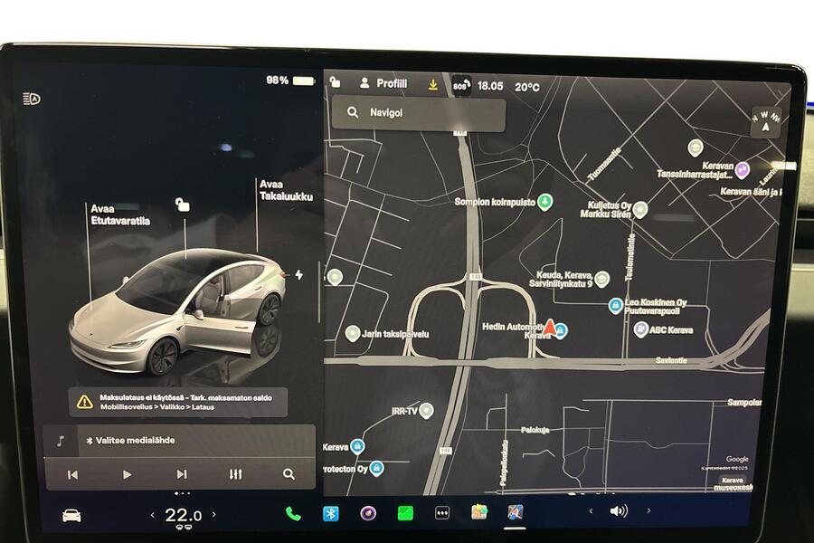 Tesla Model 3 vaihtoauto
