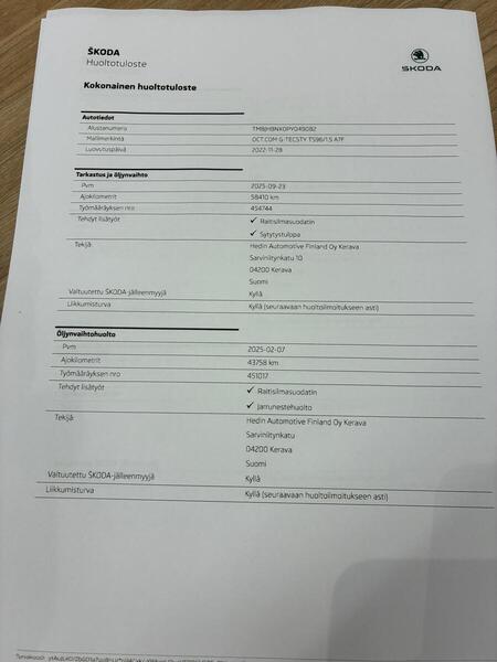 Skoda Octavia vaihtoauto