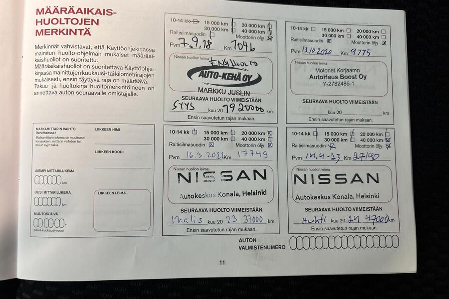 Nissan Qashqai vaihtoauto