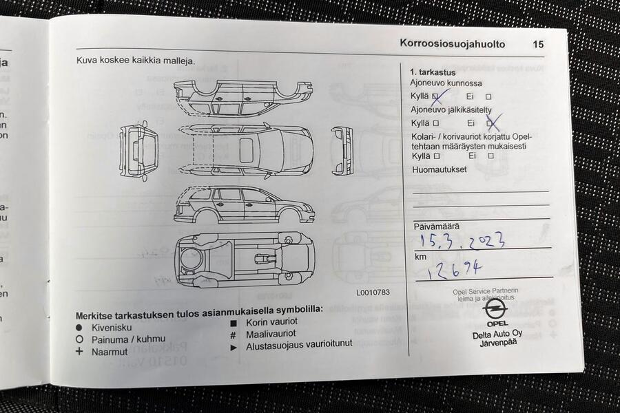 Opel Astra vaihtoauto
