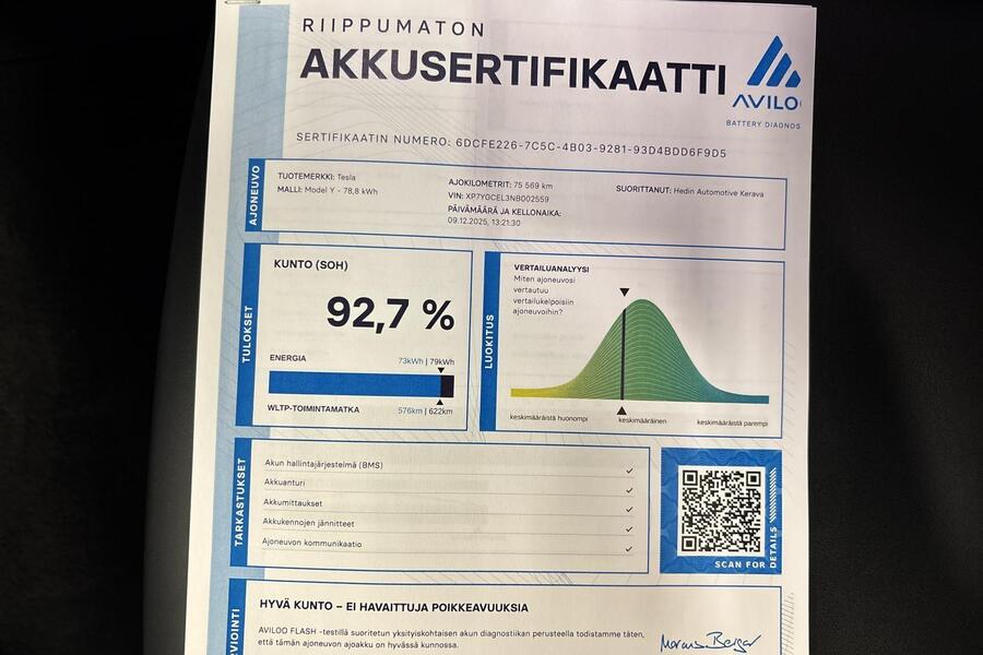 Tesla Model Y vaihtoauto