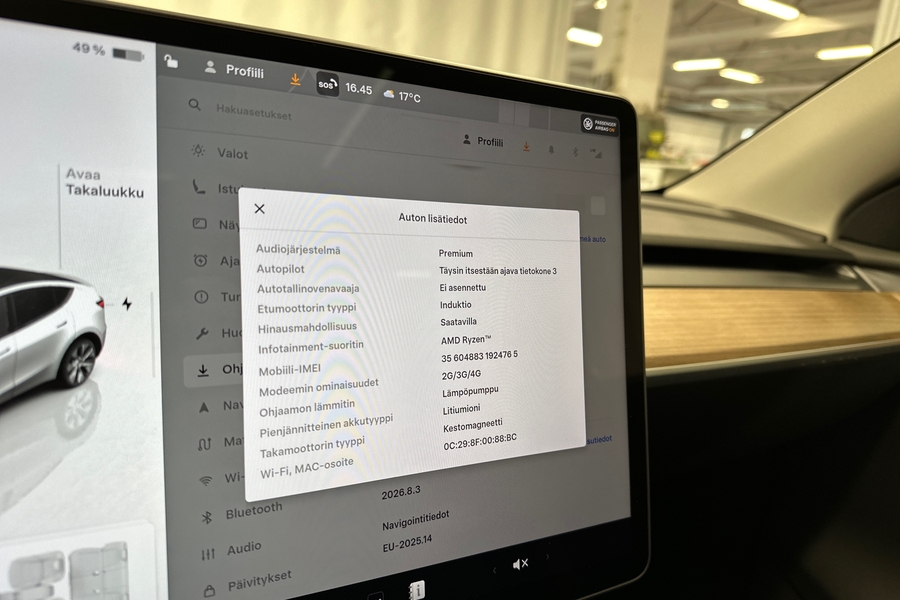 Tesla Model Y vaihtoauto