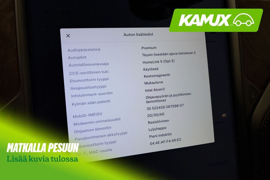 Tesla Model S vaihtoauto