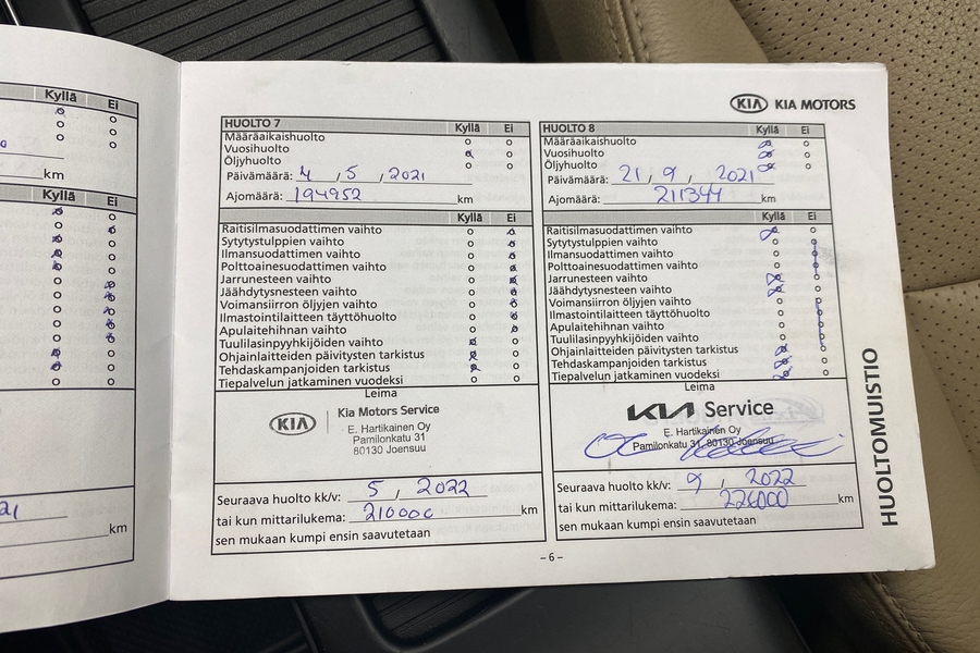 Kia Sorento vaihtoauto