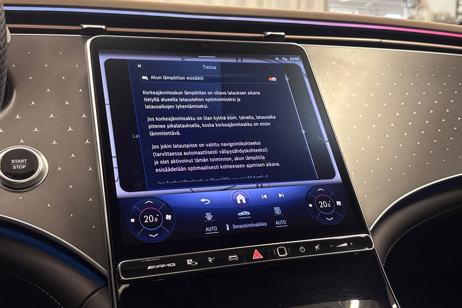 Mercedes-Benz EQE vaihtoauto