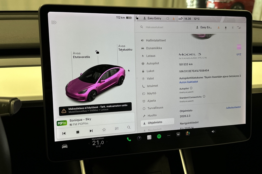 Tesla Model 3 vaihtoauto