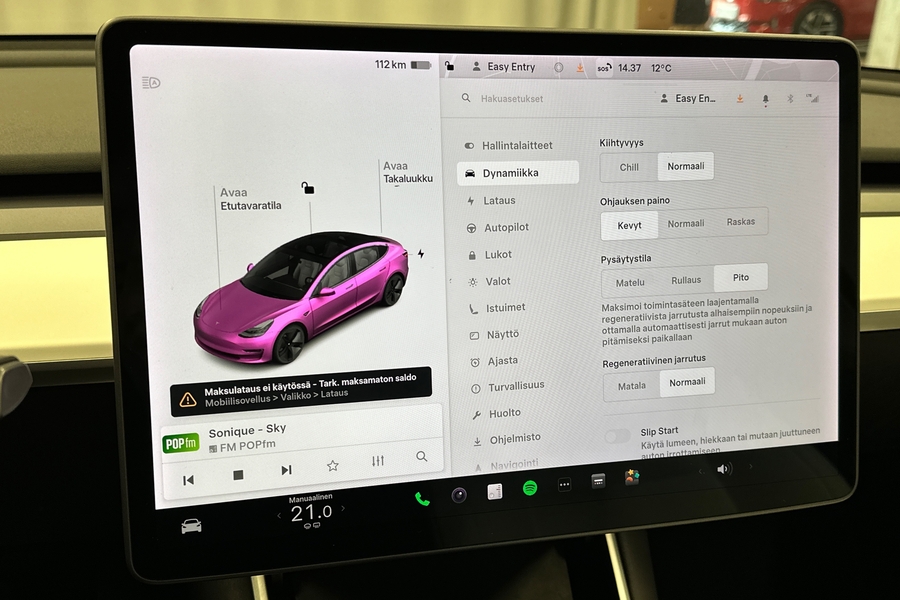 Tesla Model 3 vaihtoauto