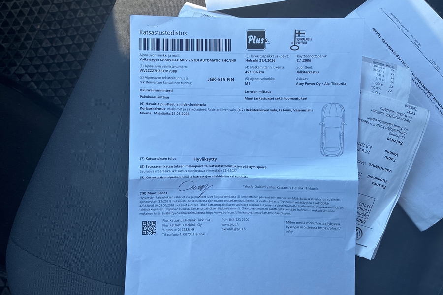 Volkswagen Caravelle vaihtoauto