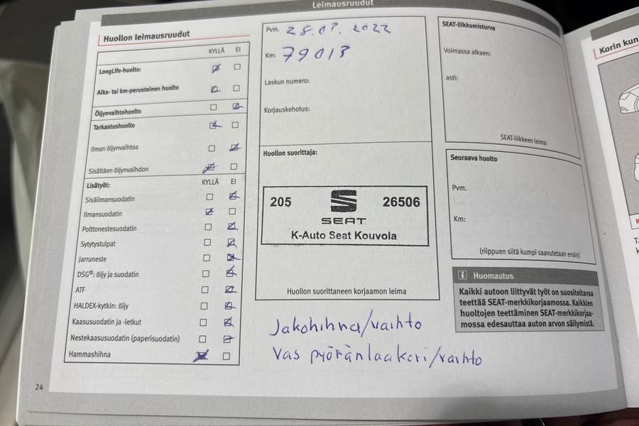 SEAT Toledo vaihtoauto