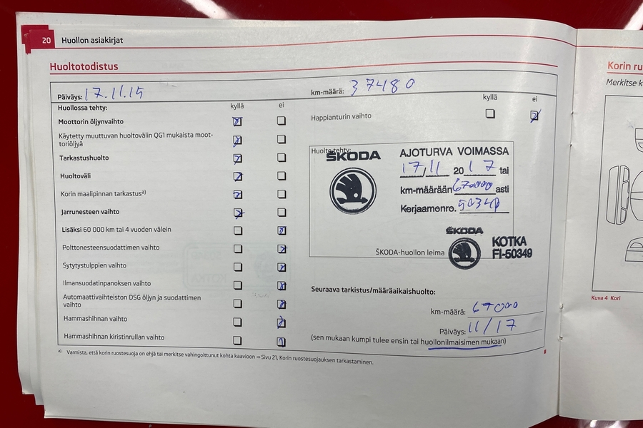 Skoda Roomster vaihtoauto