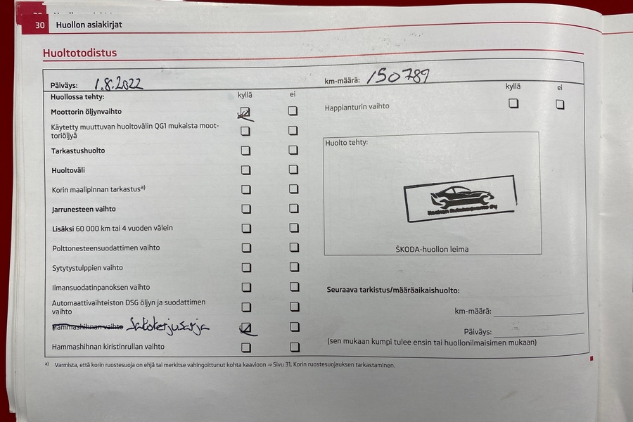 Skoda Roomster vaihtoauto